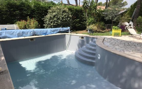Rénovation piscine à proximité de Saint-Raphaël